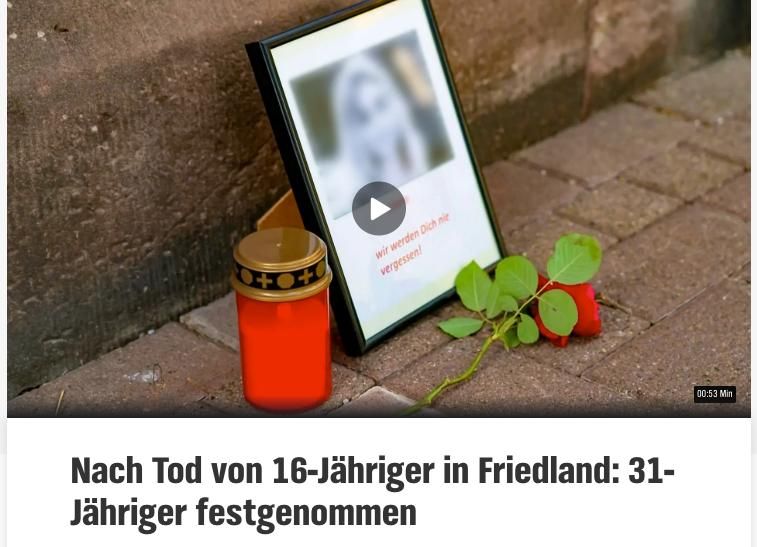 В Германии псих из Ирака убил 16-летнюю беженку из Украины, толкнув её под поезд