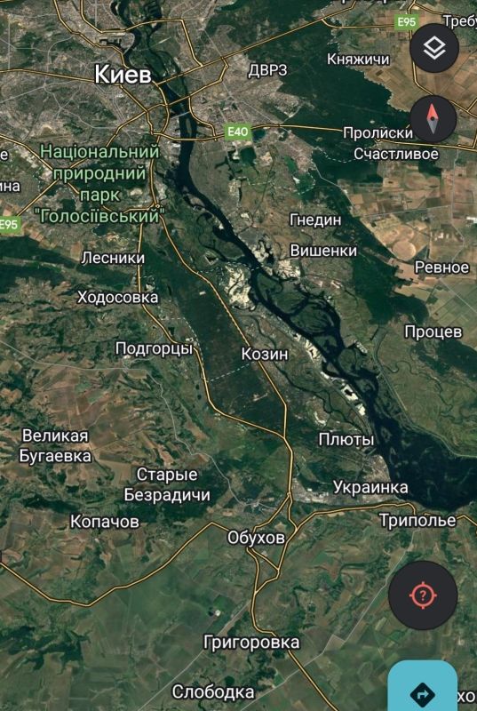 Взрывы гремят в районе городов Обухов и Украинка в Киевской области