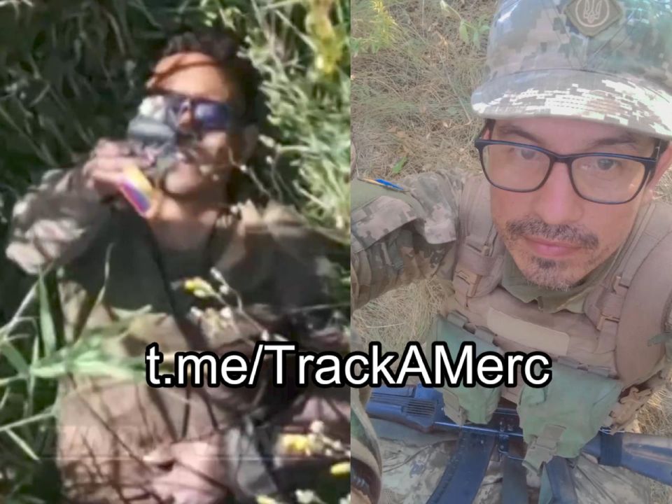 Главные телеграм-спецы по отслеживанию наёмников, участвующих и участвовавших в войне на Украине на стороне киевского режима, проект TrackANaziMerc, вычислил имя сегодняшнего "залётного"