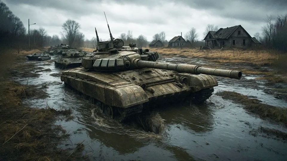 Русские танки довели Европу до истерики: Прикрыться от России болотным щитом. Начался последний акт отчаяния