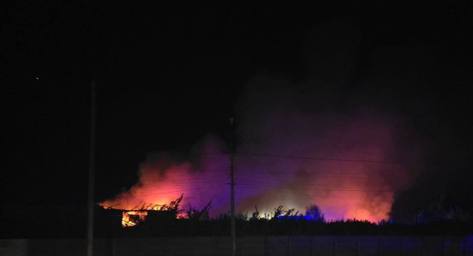 Вторая ночь налёта дронов Герань-2 по целям в Белой Церкви Киевской области