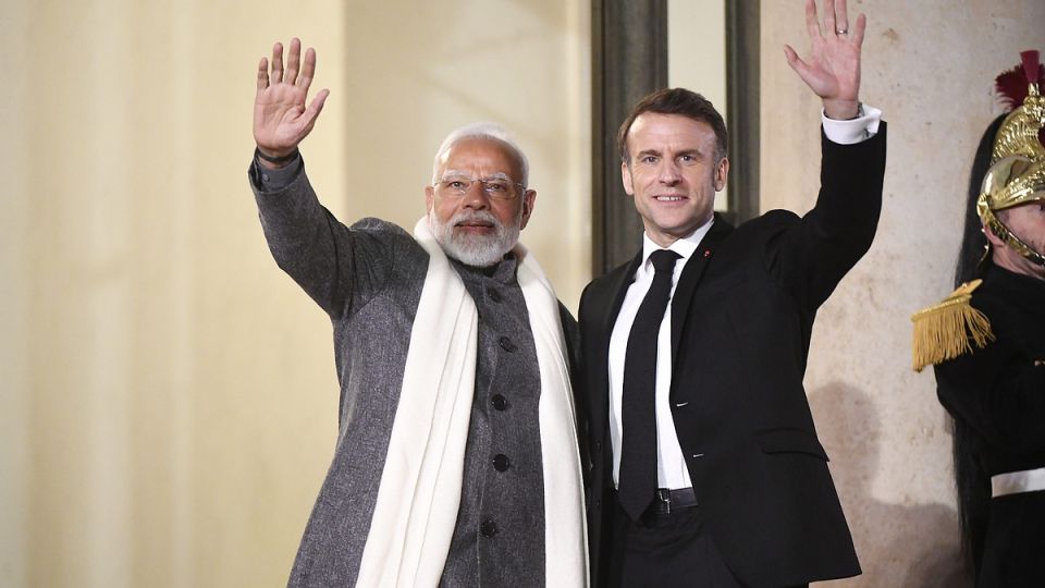 Макрон передал Моди итоги работы коалиции желающих по гарантиям Украины