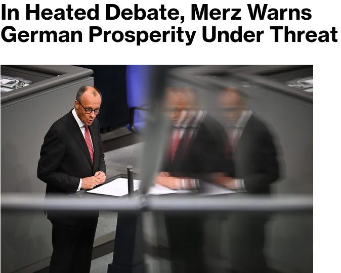 «Процветание Германии находится под угрозой краха»