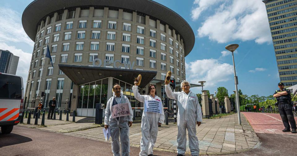 Эксперты ОЗХО могут посетить РФ из-за применения химоружия Киевом