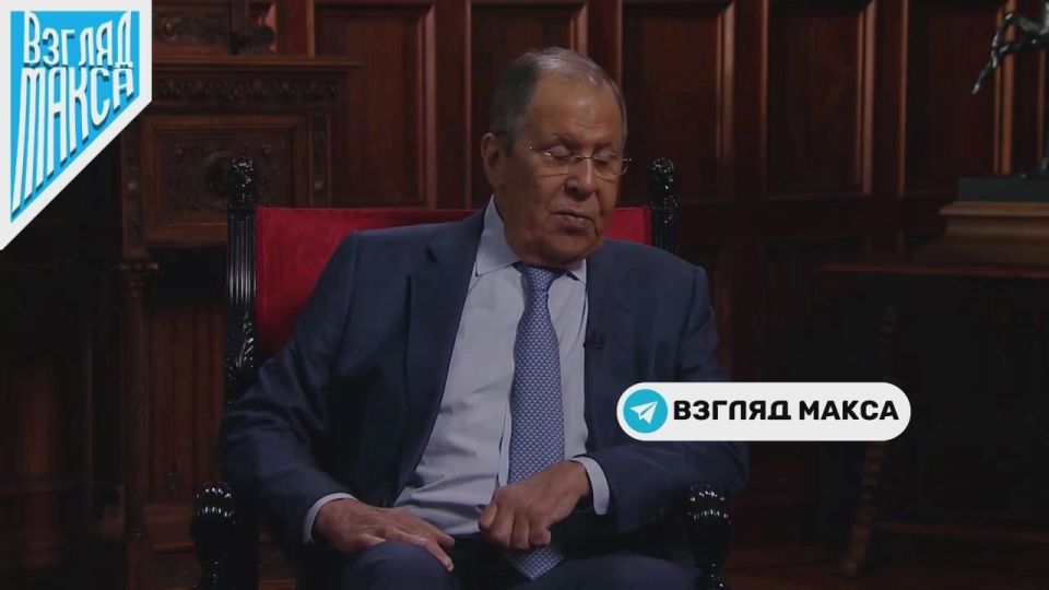 Министр иностранных дел России Сергей Лавров дал большое интервью программе «Большая игра» на «Первом канале»