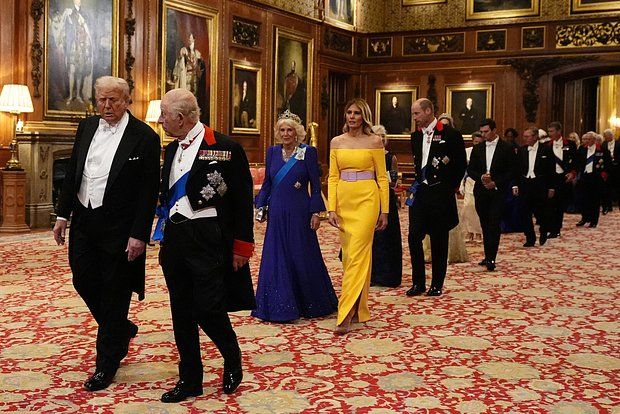 Профайлер Анищенко сочла цвет нарядов королевы Камиллы и Трамп случайностью