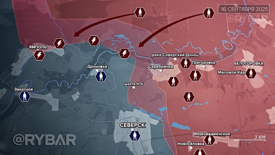 Наступление в обход Северска — разбор Рыбаря