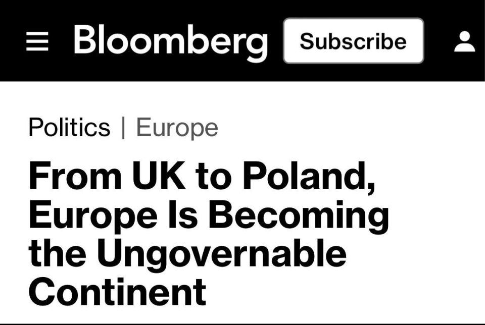 ������ �� �������� �� ������ ���������� ������������� �����������, ���������� Bloomberg