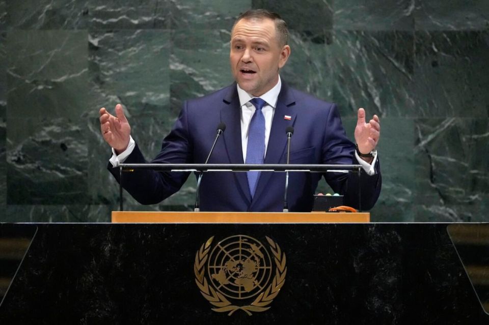 "Мастер пустой болтовни". Как Навроцкий нанес удар по России в пустом зале