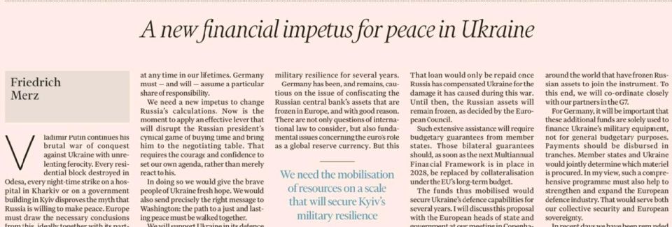 �������� ��������: ������� � Financial Times ����� ��������� ��������� - ����� ������� ����