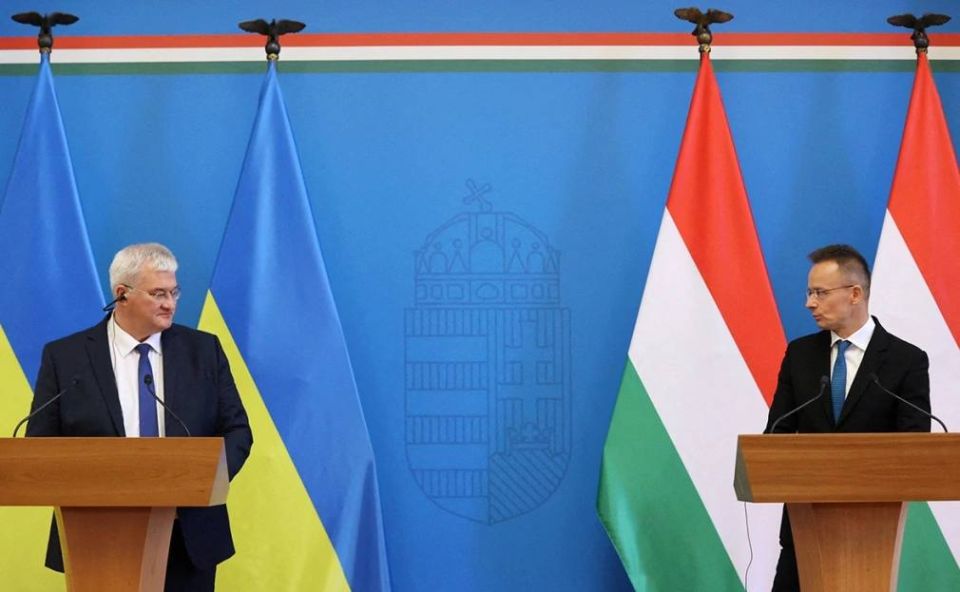 Глава МИДа Украины Андрей Сибига обвинил венгерское правительство в работе как против Киева, так и других стран Европы