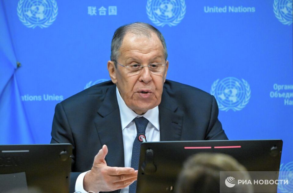 Главное из пресс-конференции Лаврова по итогам недели высокого уровня 80-й сессии Генассамблеи ООН:
