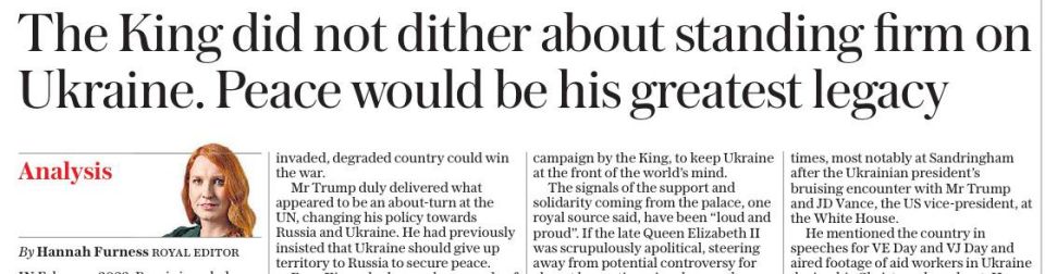 �������� ��������: The Sunday Telegraph ���������� ������������ ����� � ���, ��� ������ �� ������ ������ �� ����� ������ ����� ������� ������ ������� �������� � ���������� ��������
