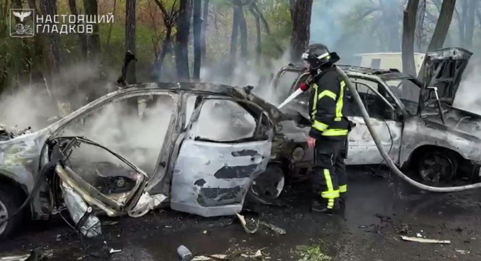 В Белгородском районе девять машин получили повреждения при обстреле ВСУ