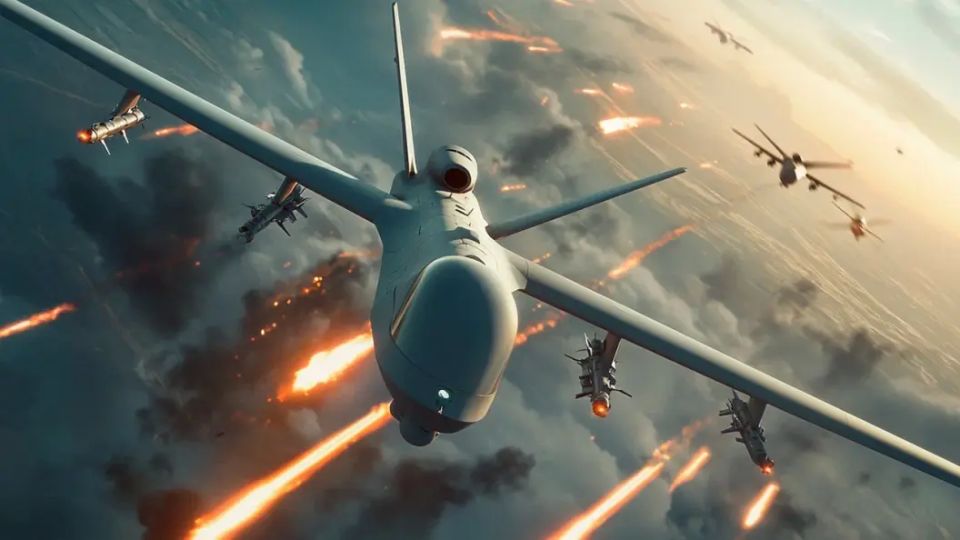 "Герани" атаковали железнодорожный узел под Киевом