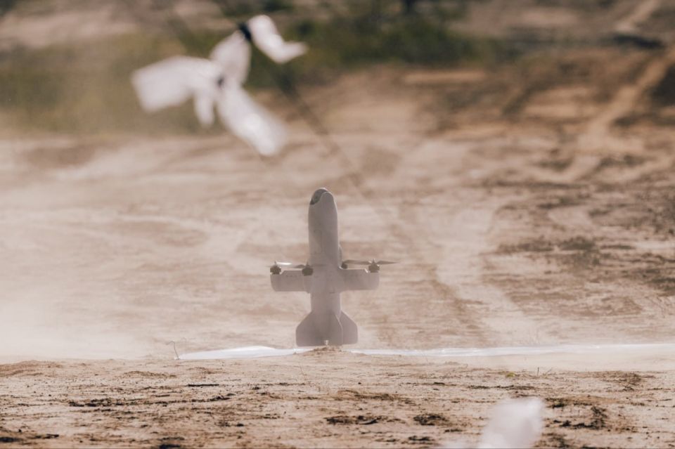 Латвия тестирует дроны-перехватчики собственного производства, сообщил министр обороны и поделился фото