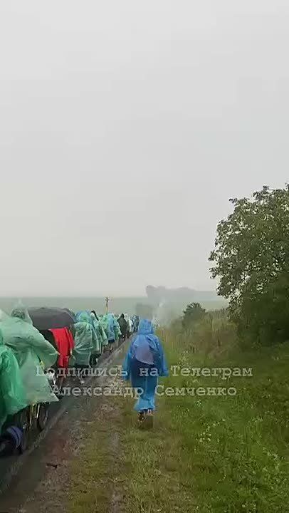 Западная Украина. Крестный ход православных