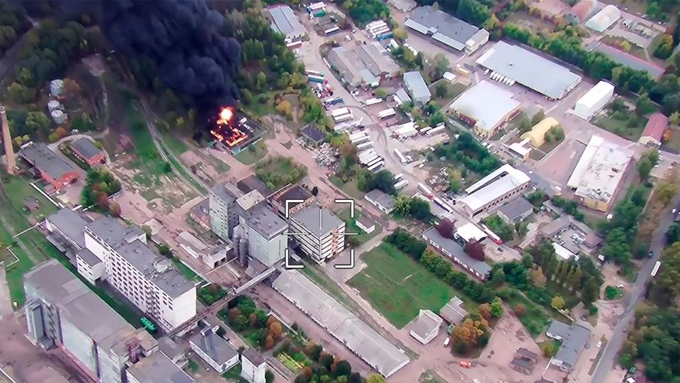 Минобороны РФ сообщило об ударе по складу ГСМ ВСУ в районе Чернигова