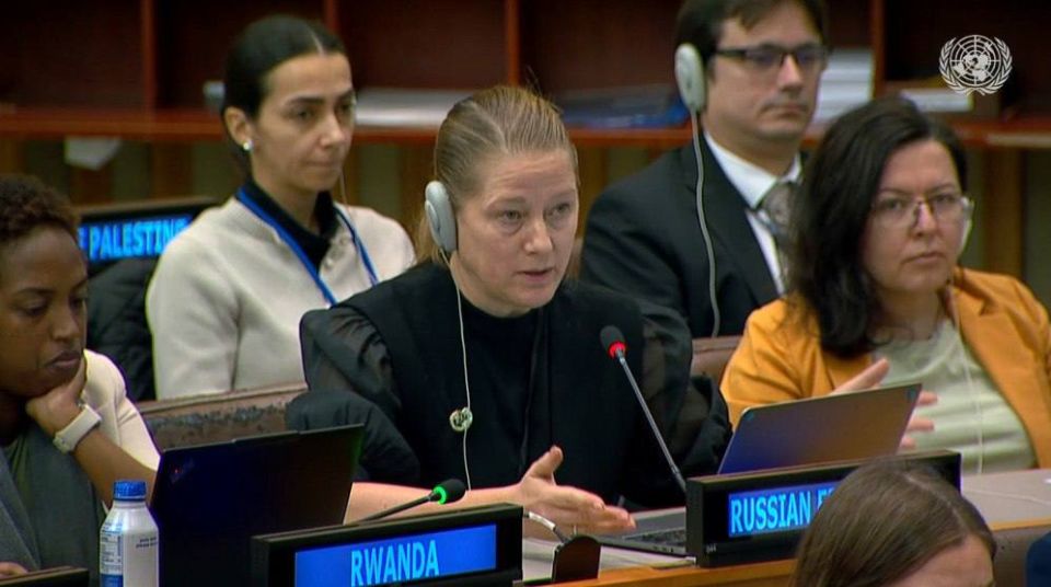 Выступление заместителя Постоянного представителя М.В.Заболоцкой на заседании Третьего комитета в диалоге с Верховным комиссаром по правам человека