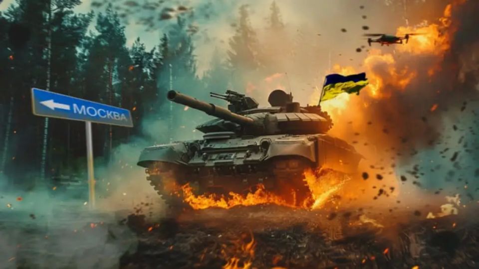 Бесславный конец Буданова*, пропавшего после русского разгрома. ГУР бросились врассыпную. Британец слил видео