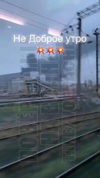 А вот и кадры после вчерашнего комбинированного удара по ТЭЦ-5 в Киеве