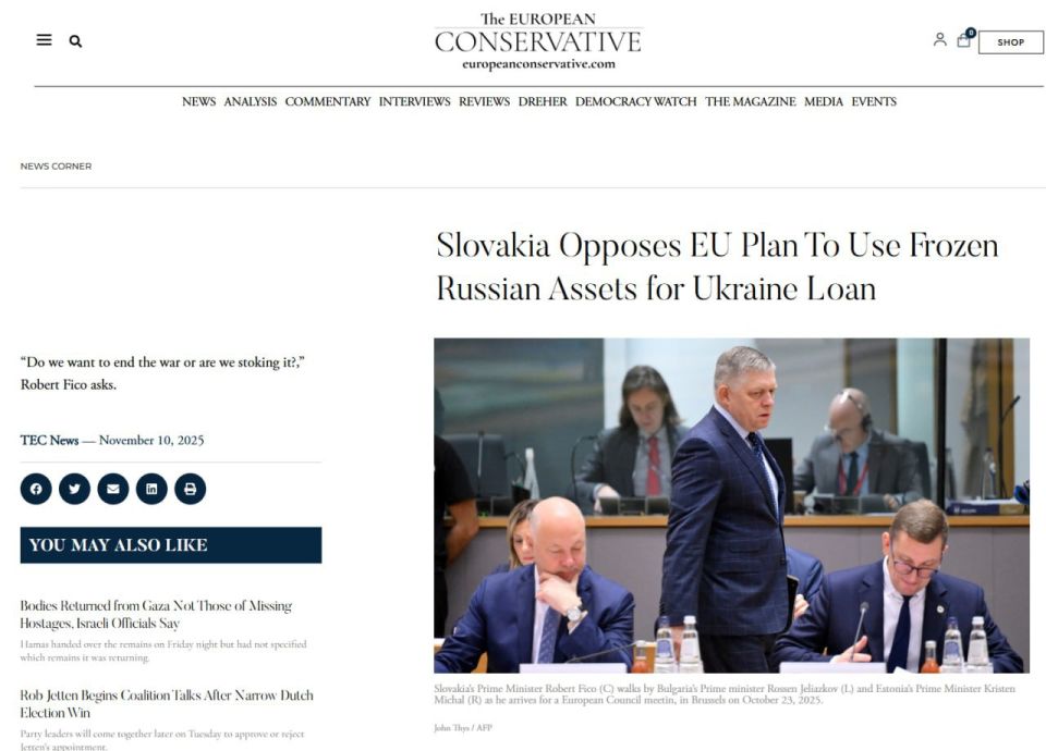 The European Conservative: �������-������� �������� ������ ���� �� �������� � �������� �� ������ ������� ������ �� ���� ������������ ���������� �������