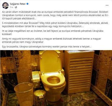 В Венгрии призывают прекратить финансирование Украины из бюджета ЕС