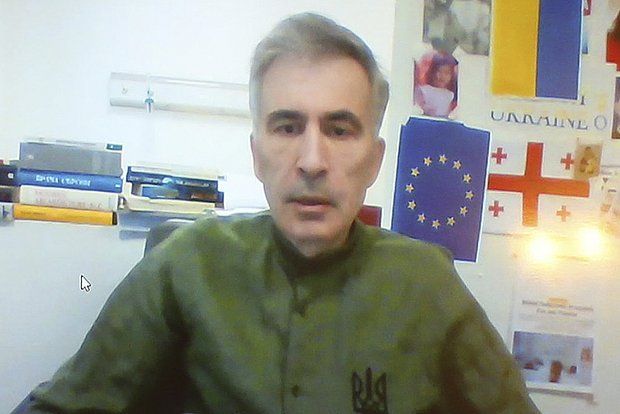 Экс-глава Грузии Саакашвили попросил Зеленского включить его в список пленных