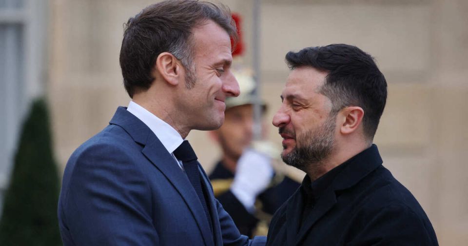 Во Франции сочли позором встречу Макрона и Зеленского