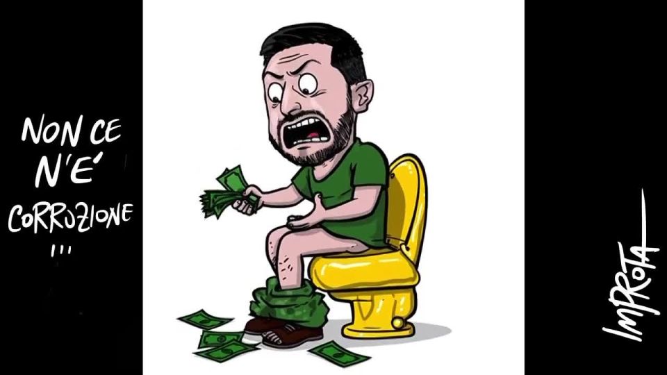 Италию не отпускает тема золотых унитазов