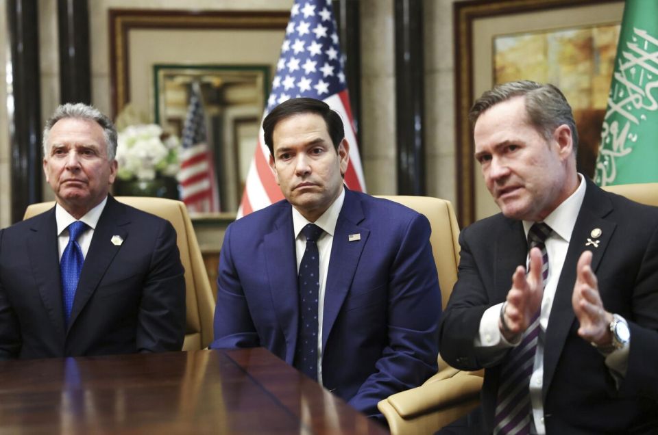 Рубио и Уиткофф примут участие в переговорах в Женеве, сообщает CNN