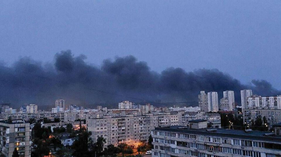 Массированная атака на Киев и область – что известно