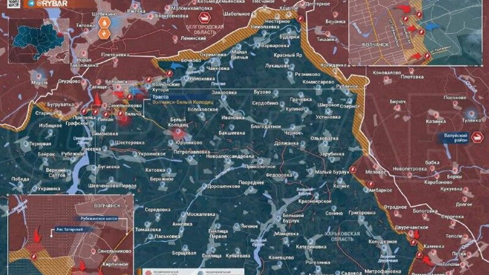 Российские подразделения развивают наступление в районе Волчанска