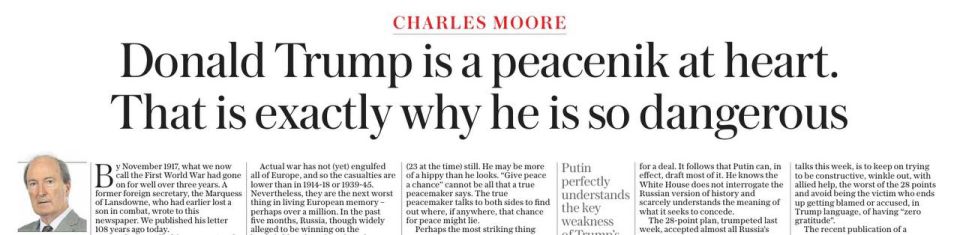 �������� ��������: ���������� ���� ������ ��� ������� �� ��������� The Daily Telegraph ��� ���������! �����������, ����� �������� ����������! � � ���� - ��� ���������