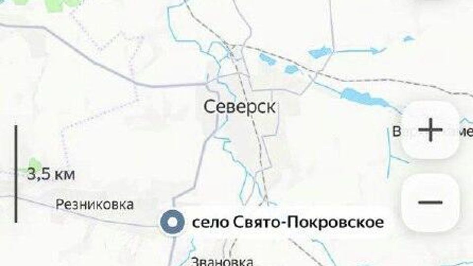 Российские войска вплотную подошли к полному окружению Северска, взяв под контроль село Кирово