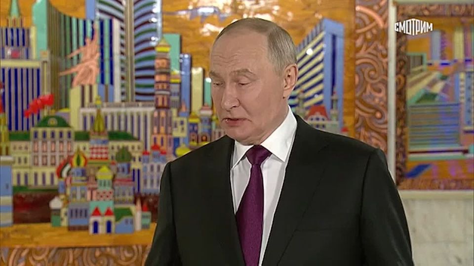 Полное видео заявлений Владимира Путина по Украине