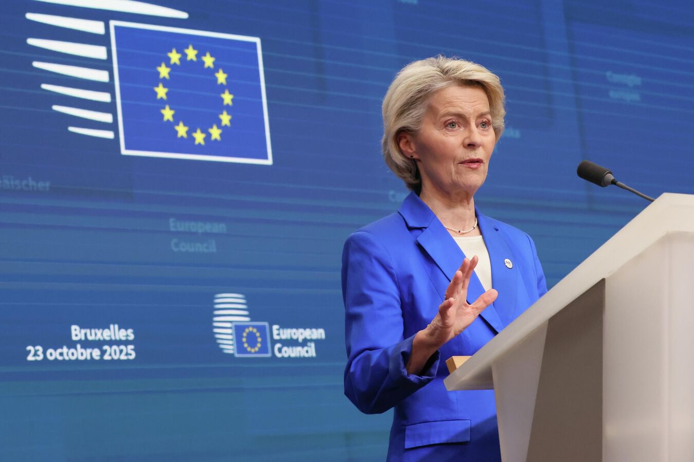 Глава ЕК анонсировала юридические предложения по финансированию Украины