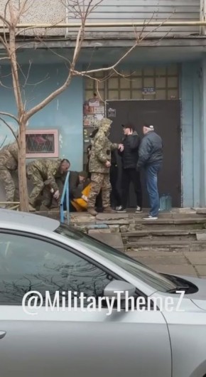 Принудительная мобилизация в Киеве