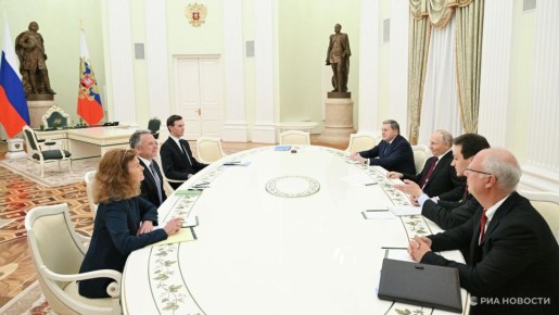 На встрече в Кремле обсуждали суть плана США по Украине, заявил Ушаков