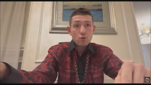 Украинский сатанист благодарит Зеленского