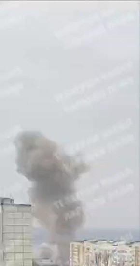 Харьковские каналы публикуют фото и видео с места взрыва в Харькове (северо-западный район города Алексеевка)