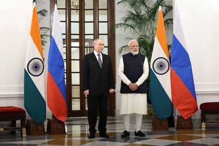 Ушаков: Тема Украины была одной из главных в ходе переговоров Путина и Моди