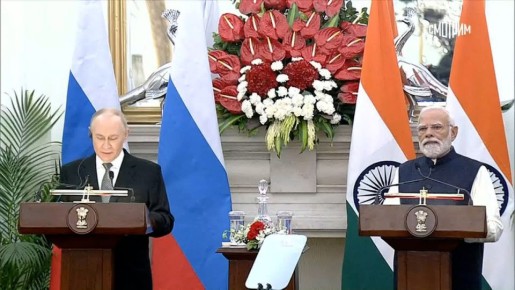 Энергетика, торговля и безвиз для туристических групп: Путин и Моди выступили с совместными заявлениями по итогам российско-индийских переговоров