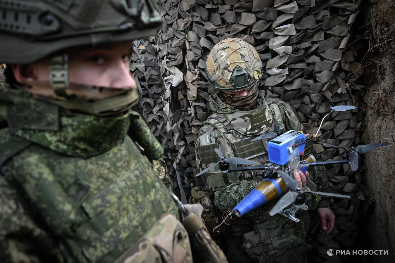 ВС России уничтожили группу пехоты ВСУ при попытке установить флаг