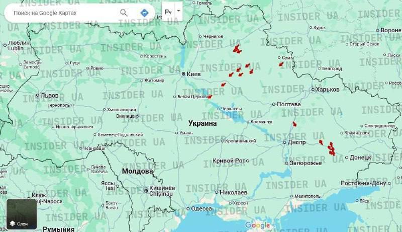 Мониторинговые каналы противника сообщают о 20 "Геранях" в небе над Украиной курсом на Киевскую область