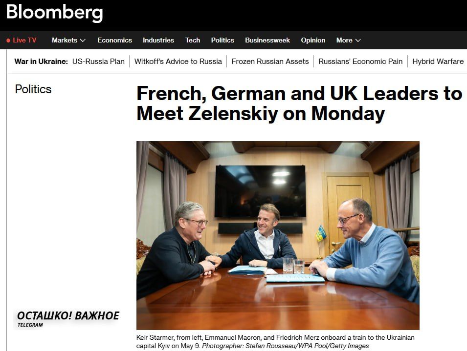 ������, ���� � ������� �������� ���������� ������� � ��������� � Bloomberg