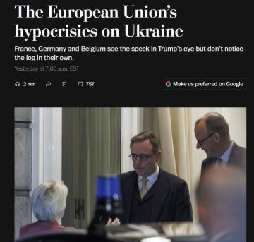 Европа видит соринку в глазу Трампа, но не замечает бревна в своем собственном, — Washington Post