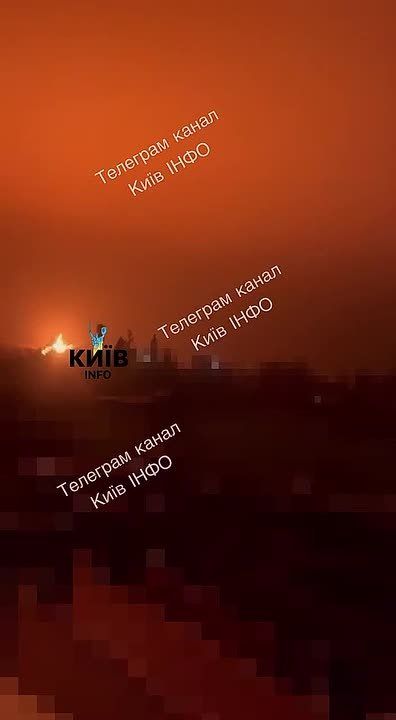 Очередное видео прилёта по Фастову