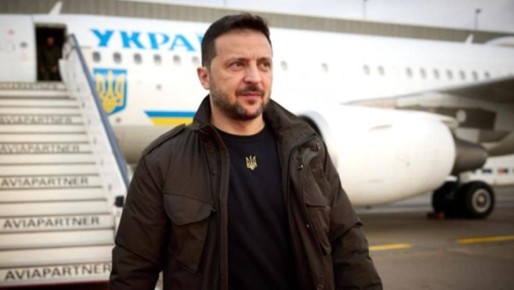 Зеленский находится с визитом в Риме