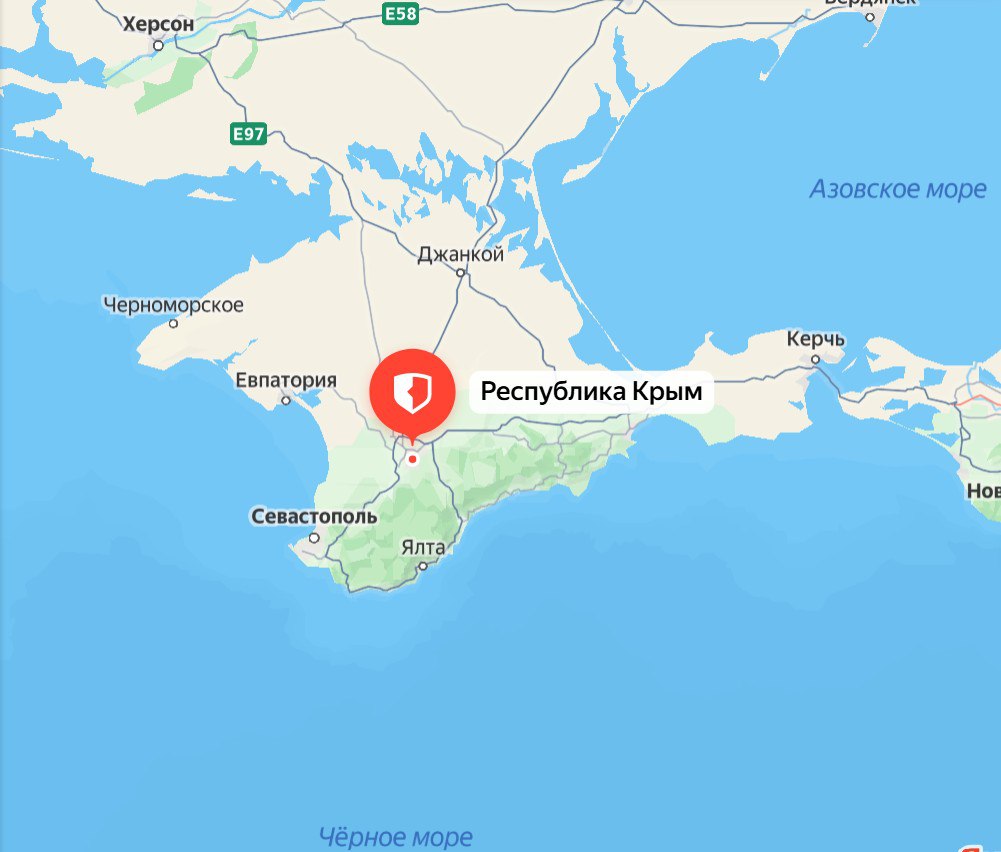 Крым с четырех сторон окружен океаном